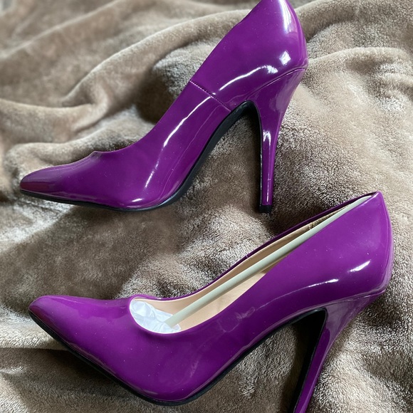 Shoes Royal Purple Heels Poshmark